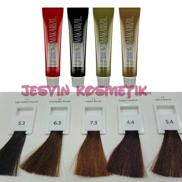makarizo concept ultimax cat rambut pewarna rambut