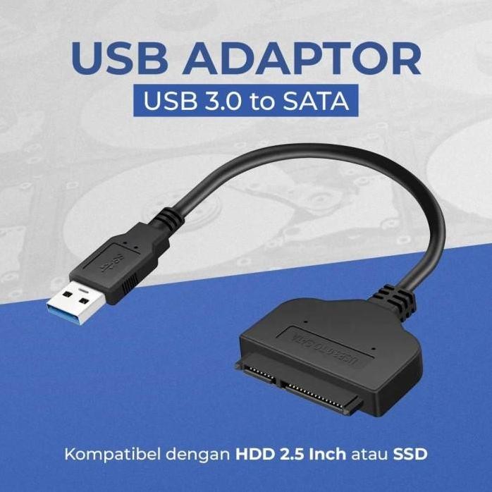 Terlaris Kabel Konektor Usb 3.0 Sata Hardisk Pc Hdd Internal Eksternal