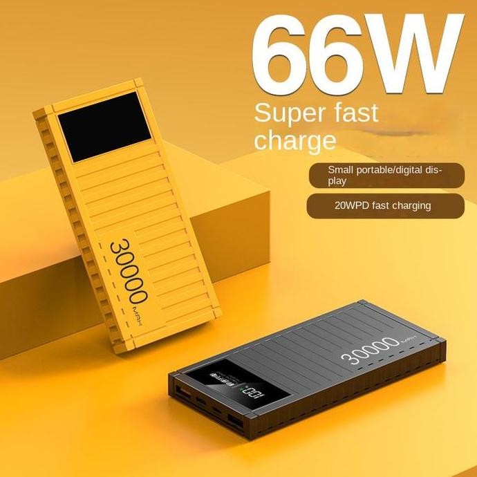 LENTIVEN Powerbank 30000 mAh Mini with Fast Charging BH73