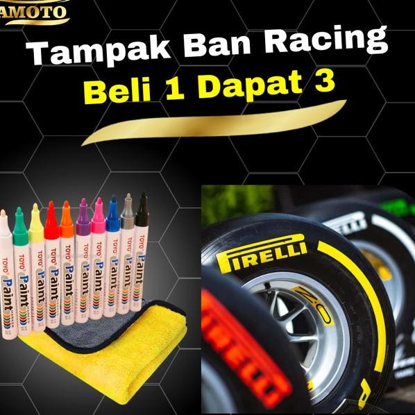 

Pidol Ban Permanent Motor Mobil Pewarna Ban F1 Paint Marer