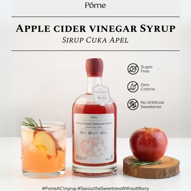 

Pome Cider Vinegar Yrup Acv Yrup Irup Cua ApelBebaGula
