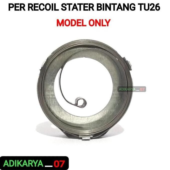 Per Recoil Stater TU26 Starter Recoil Model Bintang Per Tarikan Engkol Mesin Semprot Hama TU26 Rewin