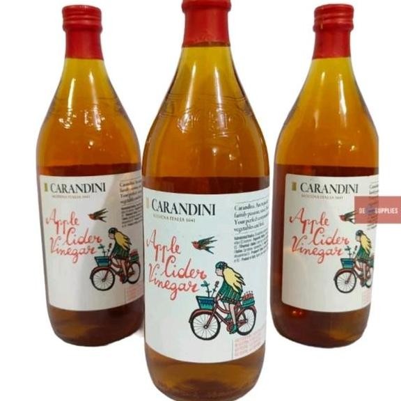 

Carandini Cider Vinegar 1L Cua Apel Italy Vegan