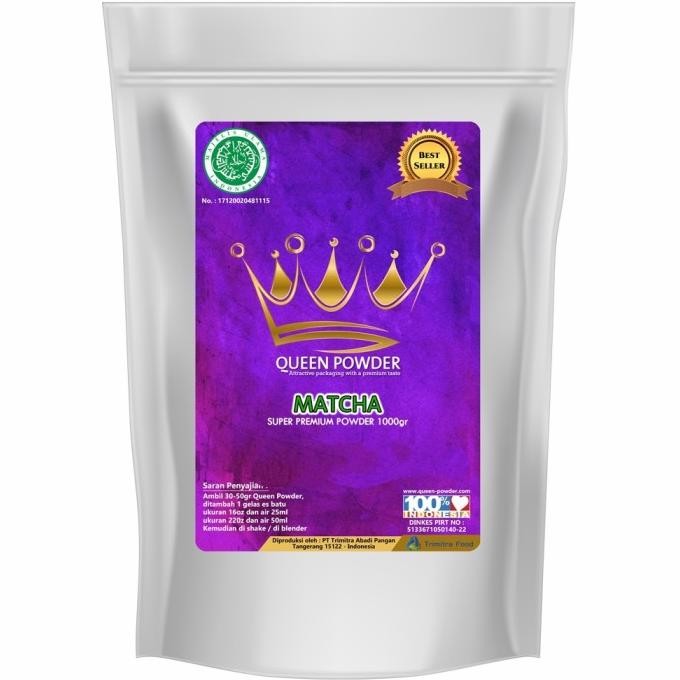 

Spesial Promo/ Bubuk Minuman Queen Powder Super Premium Rasa Matcha 1Kg [Terlaris/Terbaru/Recommended]
