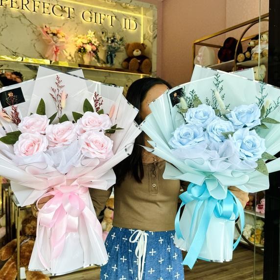 Buet Bunga Artificial Ado Ulang Tahun Ado Romanti Hadiah Valentine Ado Wiuda