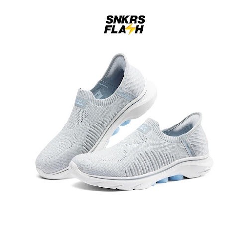 SKECHERS Go Walk 7 Grey Sepatu Casual Wanita - 125240GYLB