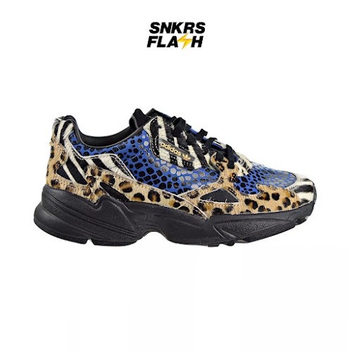 ADIDAS Falcon Out Loud Collection Leopard Sepatu Sneakers Wanita - F37016 - Size 40.7