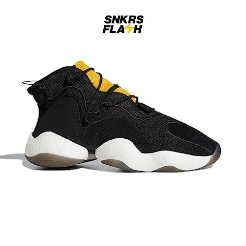 ADIDAS Crazy Byw Black Yellow Sepatu Sneakers Pria - BD8009 - Size 42