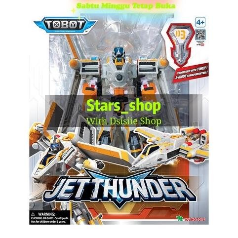 Tobot Galaxy Detective Jet Thunder Original / Robot Co