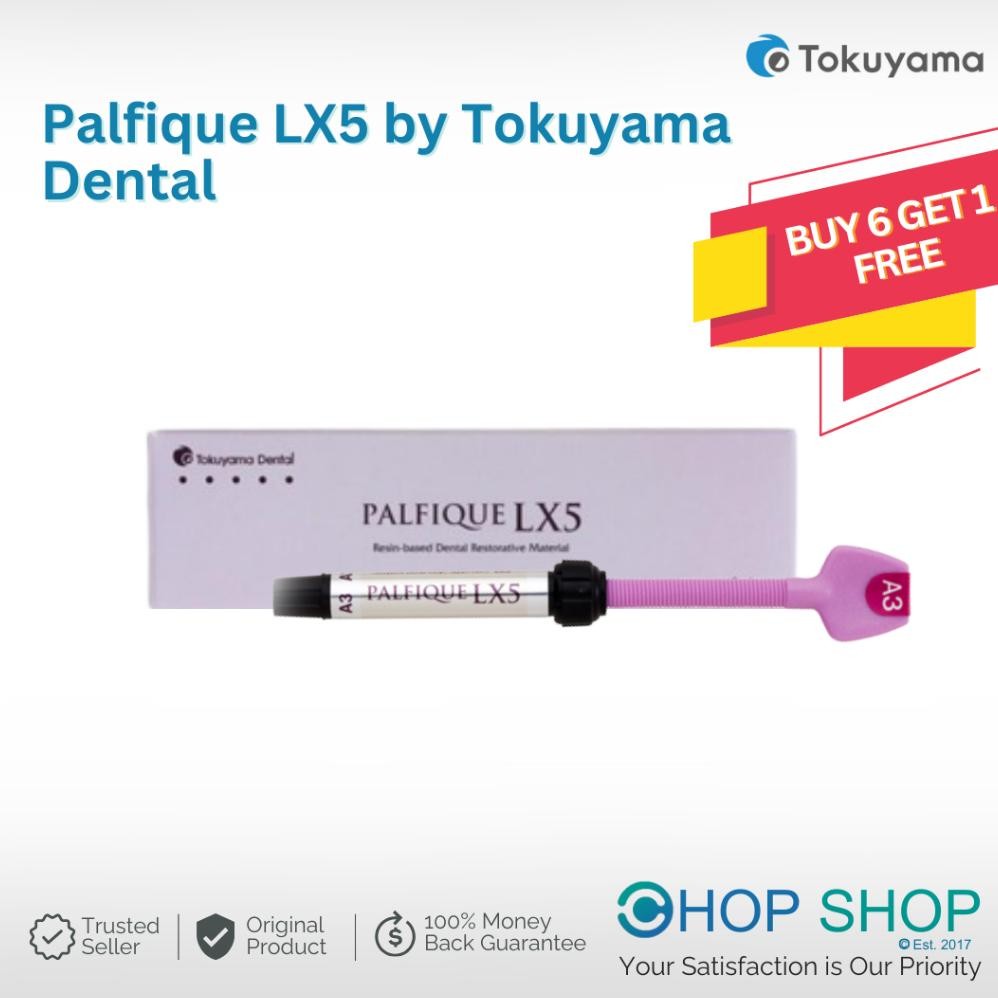 ORIGINAL Resin Komposit Palfique LX5 6 FREE 1 Tokuyama A1 A2 A3 Veneer Komposit