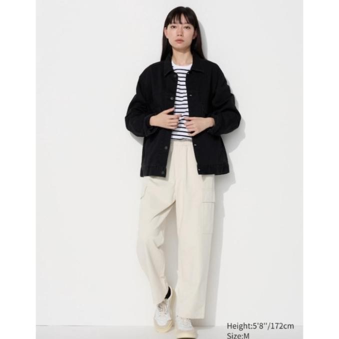 CELANA Kargo Jersey Rileks Easy Cargo Pants UNIQLO ORIGINAL