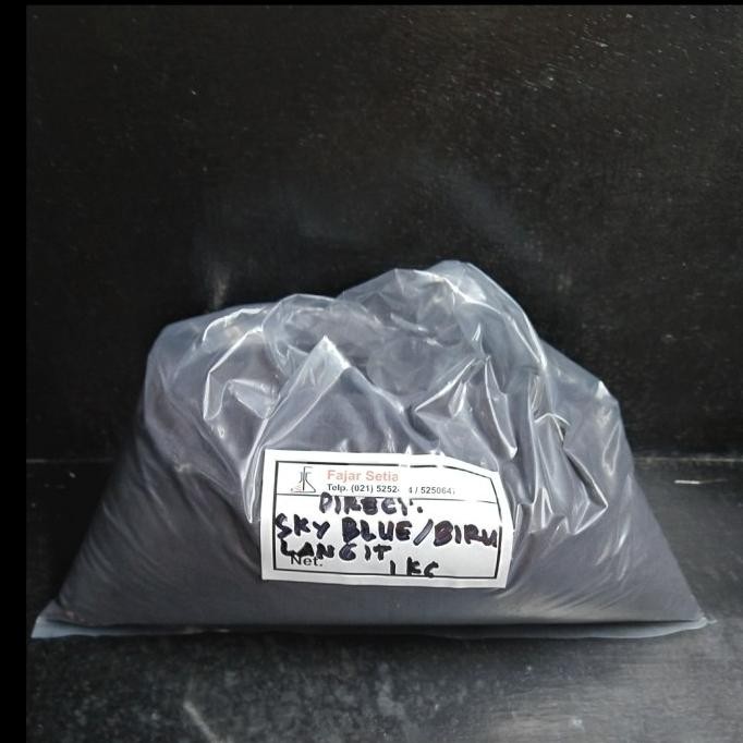 

Sale Direct Sky Blue / Pewarna Katun Biru Langit