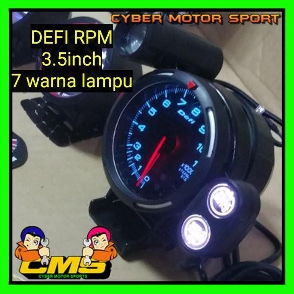 Tachometer Defi Rpm Universal. Tachometer Mobil. Takometer Rpm Defi Original Dan Terpercaya