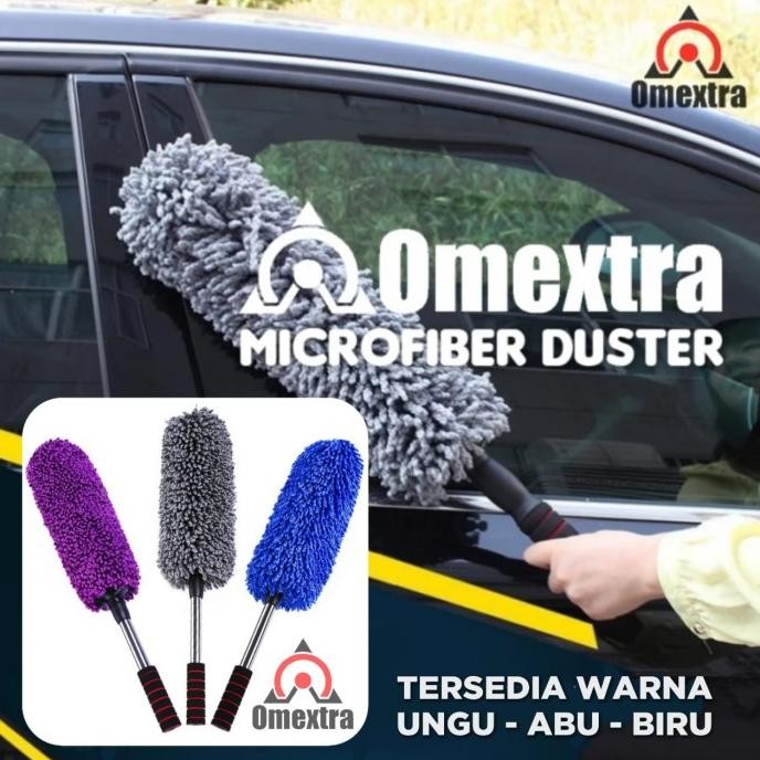 Microfiber Duster Telescopic Kemoceng Microfiber Mobil