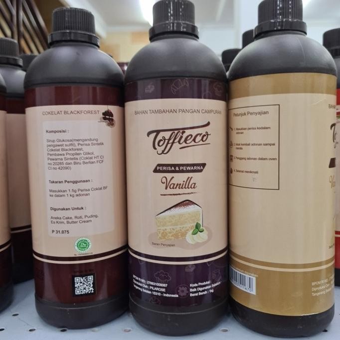 

Grosir Toffieco Vanilla Pasta 1Lt