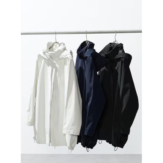UNIQLO WOMEN MANTEL COAT BLOCKTECH WANITA UNIQLO 424579 NAVY
