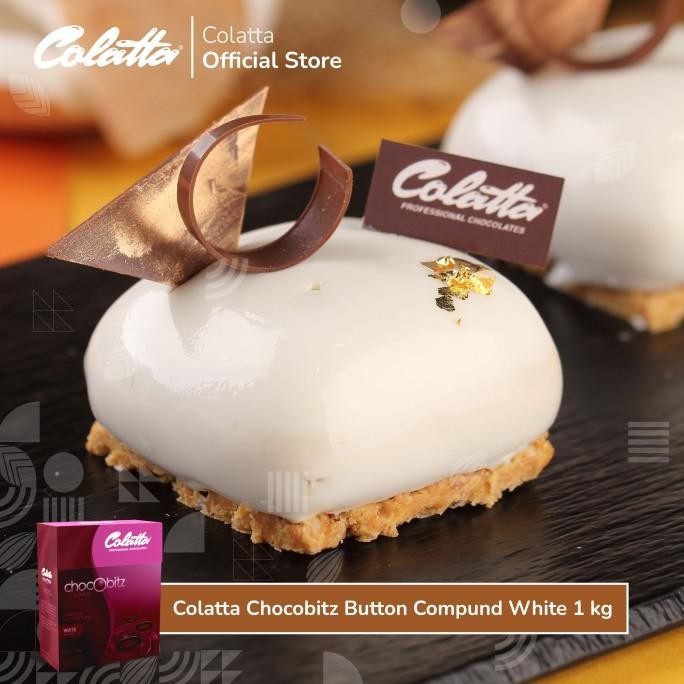 

Sale Colatta Chocobitz Button Compound White - Coklat Putih Batang 1Kg