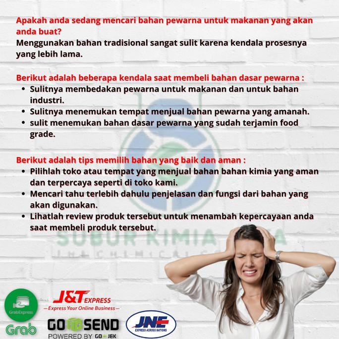 

Grosir Pewarna Makanan Natural Warna Hitam / Carbon Black Food Grade 100 Gr