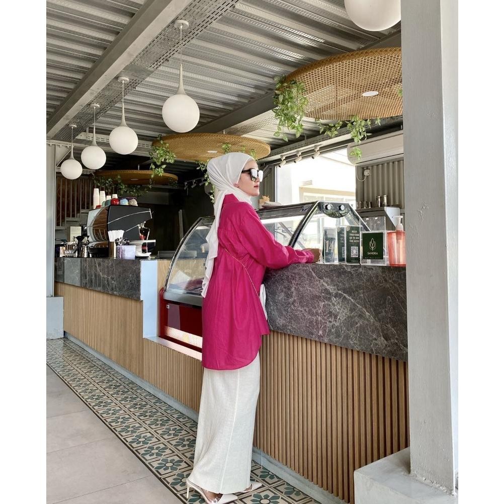 uk-68 We69 KALINA SHIRT / VANESSA SHIRT / KEMEJA POCKET / KEMEJA OVERSIZED MUSLIM / KEMEJA OVERSIZED