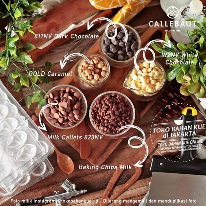 

Murah Callebaut W2 White 100Gr Chocolate Couverture 28% Coklat Putih Coin