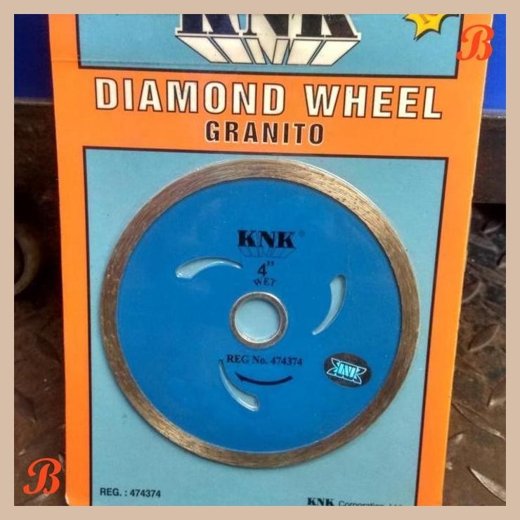 [KMT] MATA POTONG GURINDA DIAMON WHELL GRANIT 4" KNK