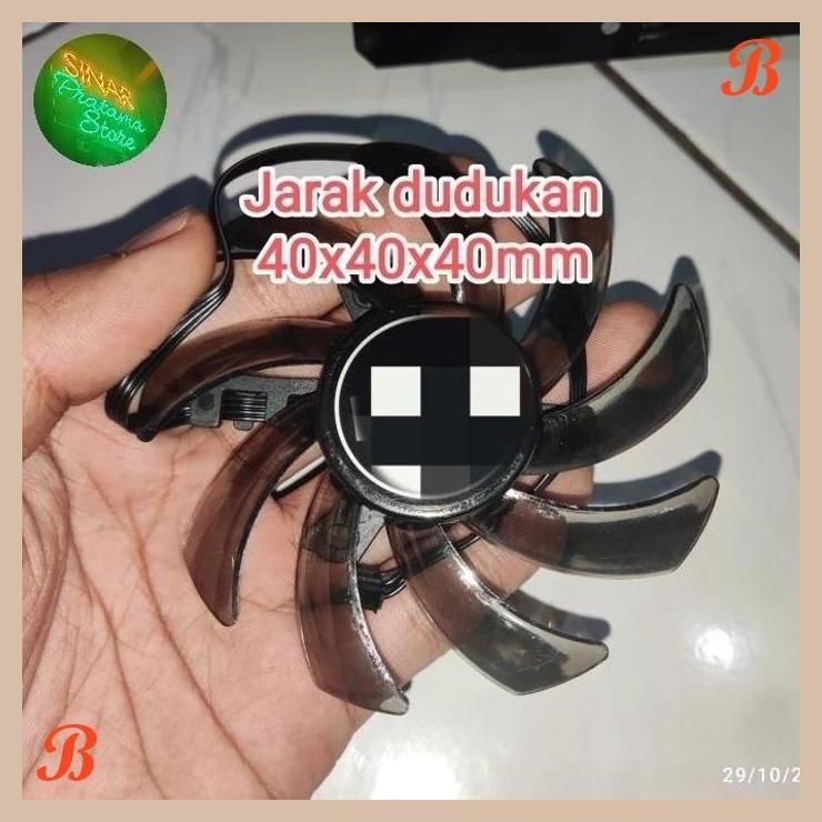 [SRP] Fan kipas Vga Zotac GTX 1060 960 950 MINI 85mm 4pin single fan OEM
