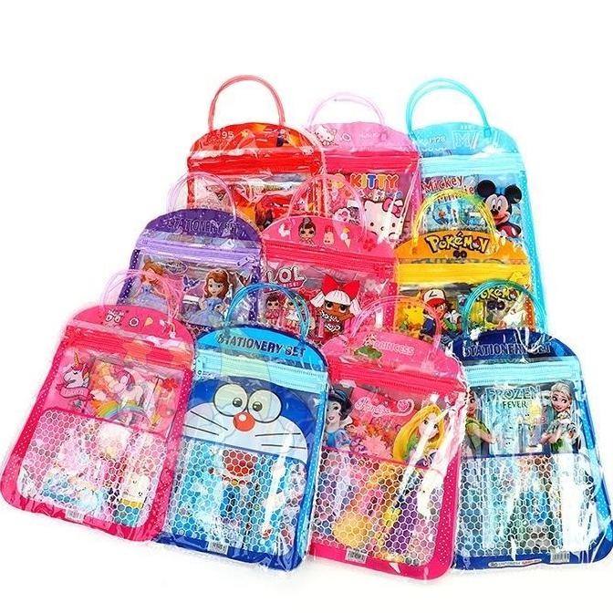 

Big Sale!!! SD83 ( AJ )Pensil Set Free Tas Stationery Set Murah Berkualitas