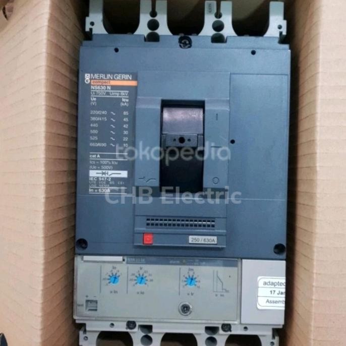 Terjangkau Mccb/Breaker Merlin Gerin/Schneider Ns630N 3P 630A Ns630 Original
