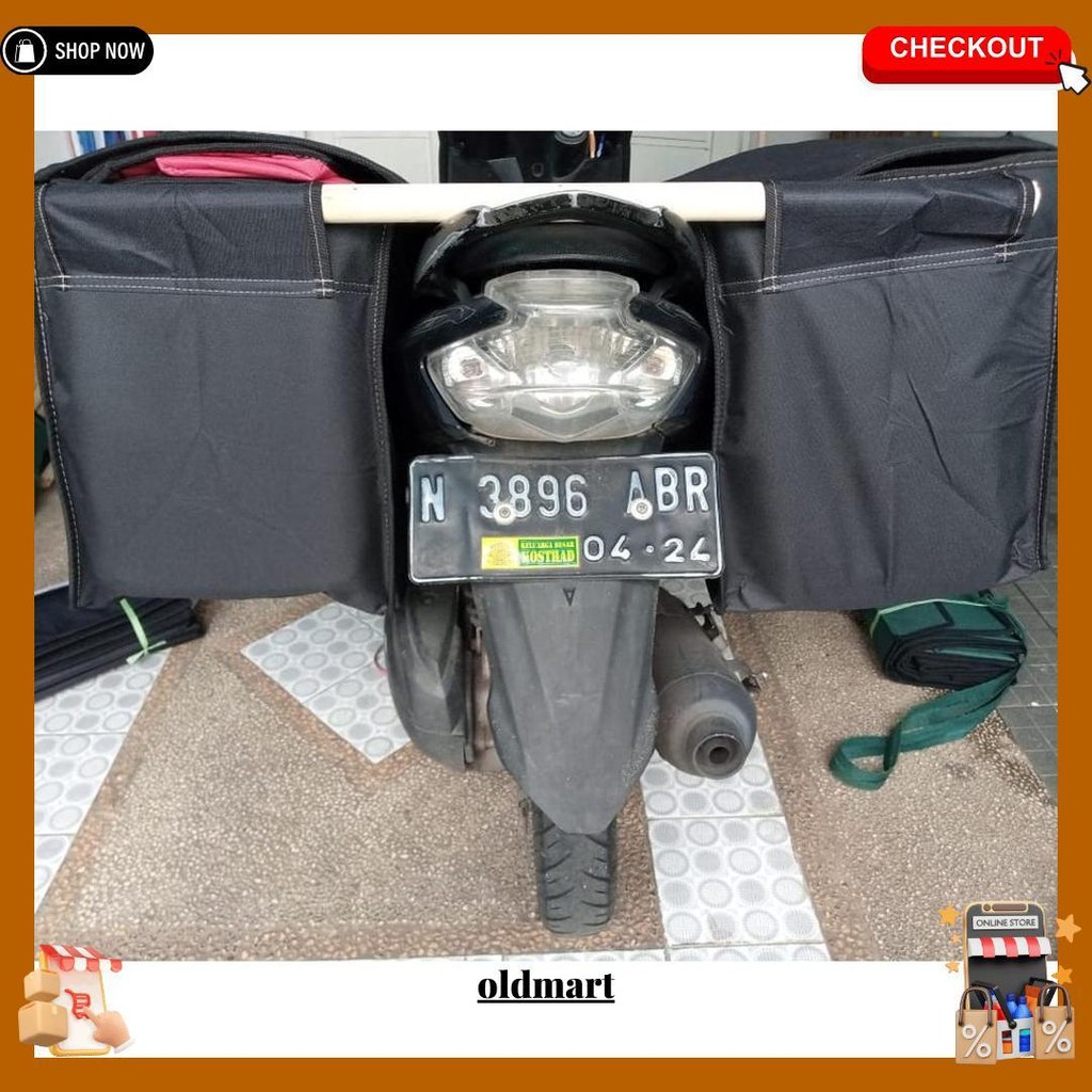 Tsk Tas Motor Kecil Tas Kurir Tas Bagasi Tas Pos Tas Bronjong Tas Barang Sadle Bag Termurah Banget