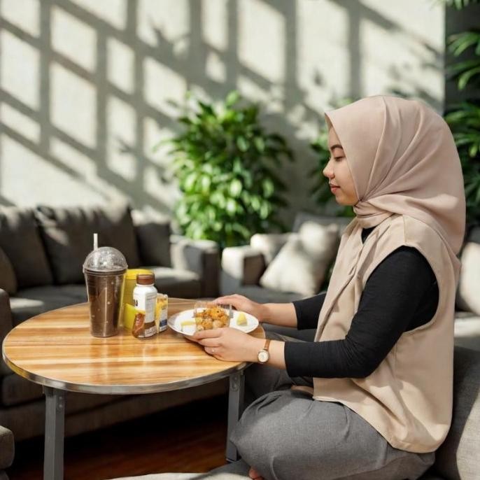 Meja Lipat Meja Lesehan Meja Laptop Meja Belajar Meja Makan Lesehan Meja Lipat Minimalis Z21A1