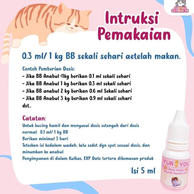 ready FUR YOU obat pup berdarah dan berlendir kucing