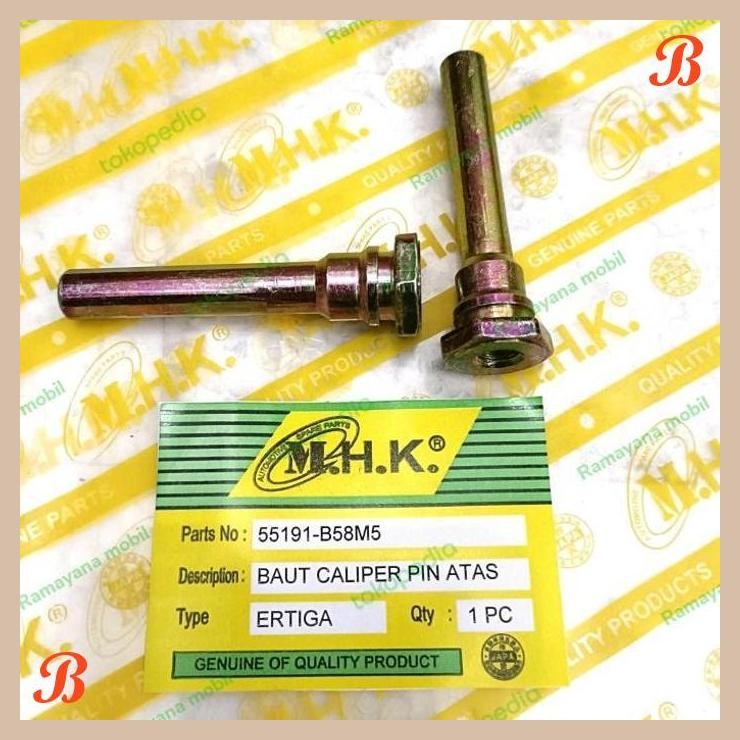 [RNM] Baut kaliper pin atas (9,8x64) pen Bolt caliper mobil Ertiga AVI-414