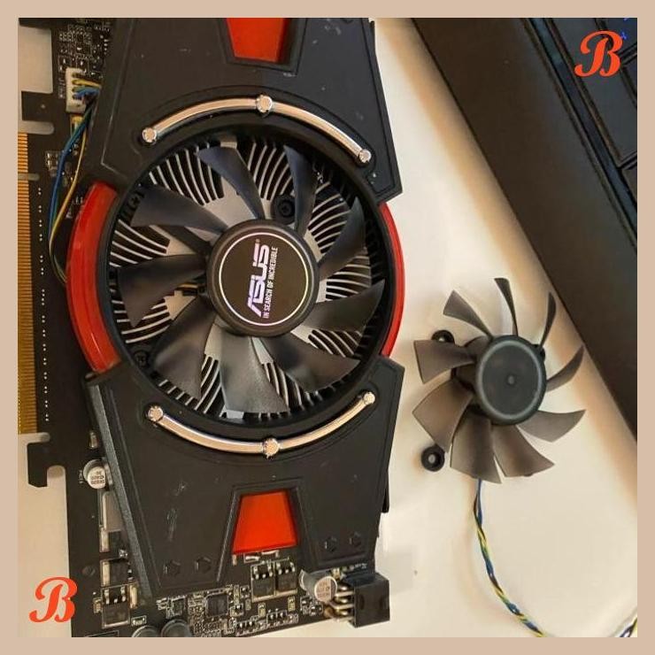 [SRP] Fan Kipas ASUS GTX 750ti 560 550Ti HD7850 7770 8600 9800g 75mm 4pin