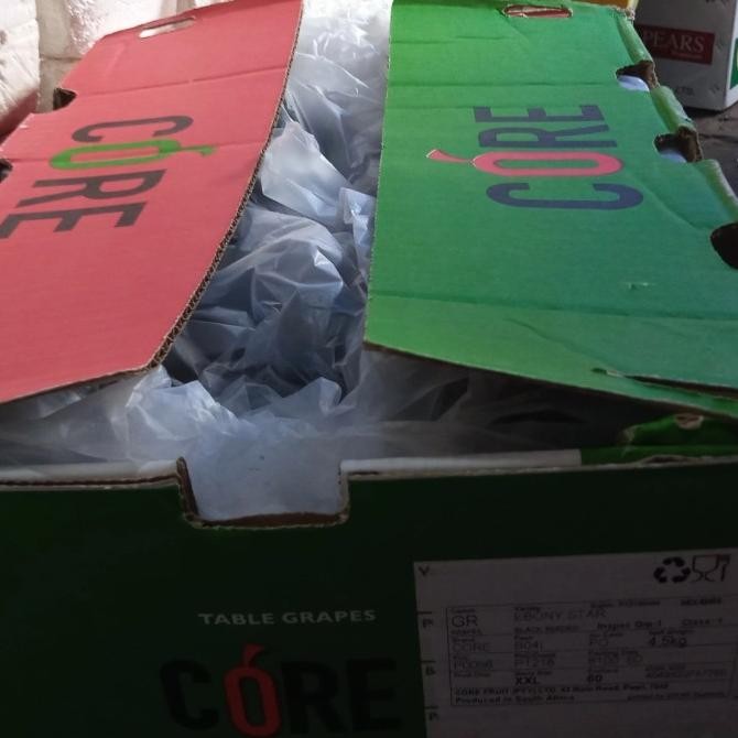 

Murah Anggur Black Hitam Afrika Per 1Kg