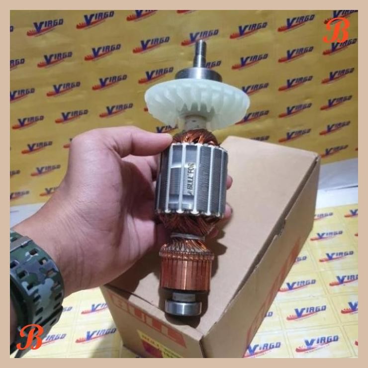 [KMT] BULL ARMATURE G18ST ANGKER GERINDA HITACHI G18ST ROTOR G 18 ST