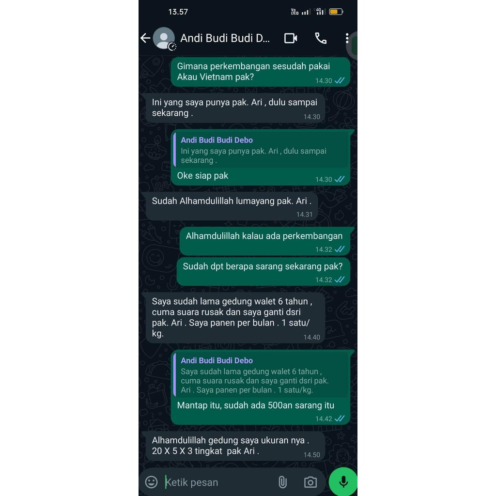 PAKET SUARA WALET SP ST INAP AKAU VIETNAM SPESIAL BIRAHI ORIGINAL