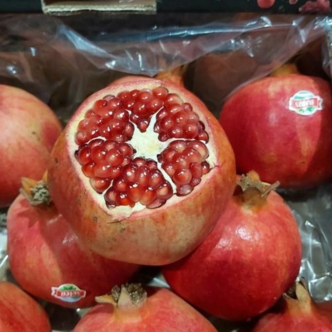 Murah Buah Delima Merah Pomegranate Import India/Mesir Per Kg