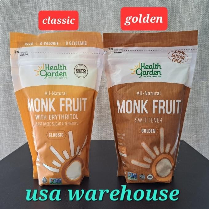 

Murah Health Garden Monk Fruit Sweetener Classic - Golden - 453 Gr