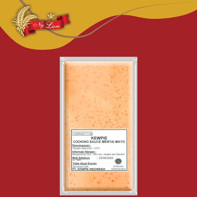 

Grosir Kewpie Cooking Sauce Mentai Mayo 1 Kg