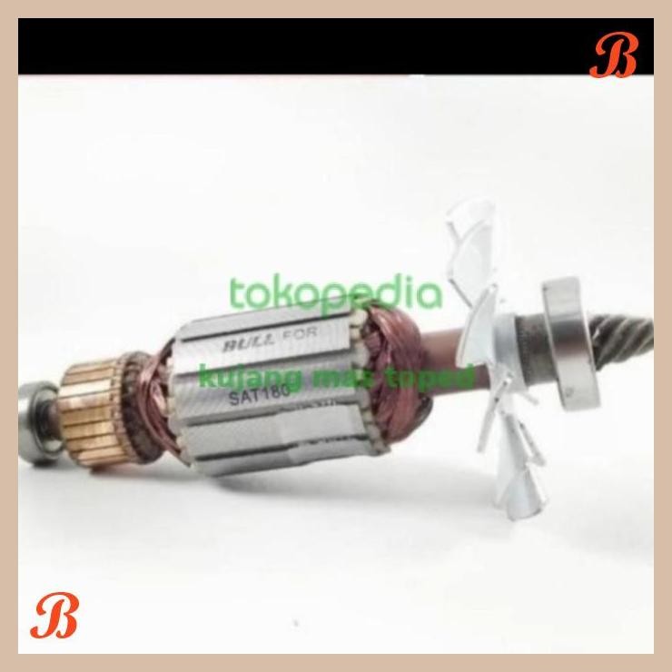 [KMT] ARMATURE / ANGKER DSP 180 UNTUK MESIN POLES HITACHI TIPE ANGKER DSP180