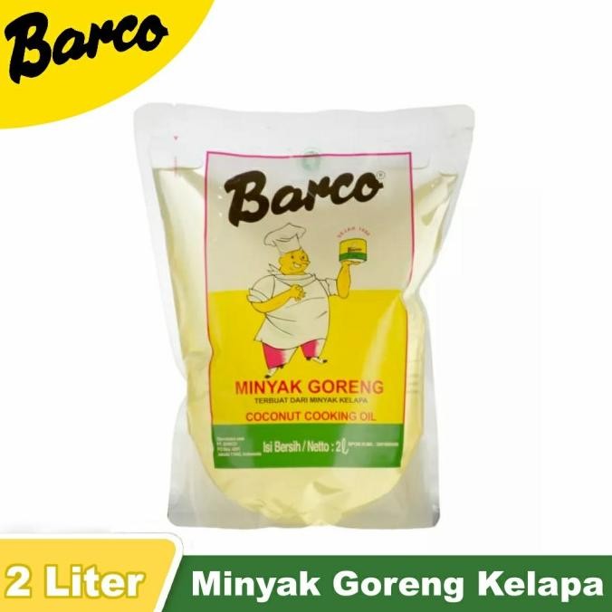 

Grosir Minyak Goreng Kelapa - Coconut Cooking Oil Barco - Pouch 2 Liter