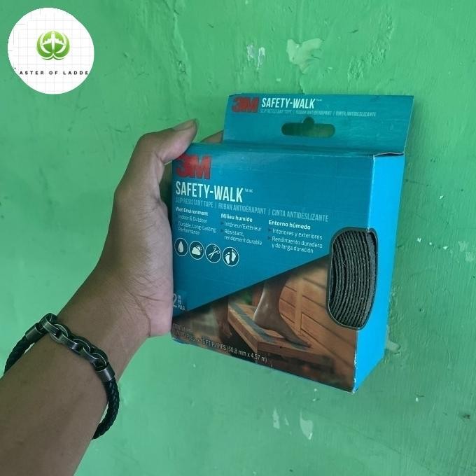 BEBAS ONGKIR - 3M Safety Walk Kamar Mandi Anti Slip Sticker kamar mandi Abu-Abu