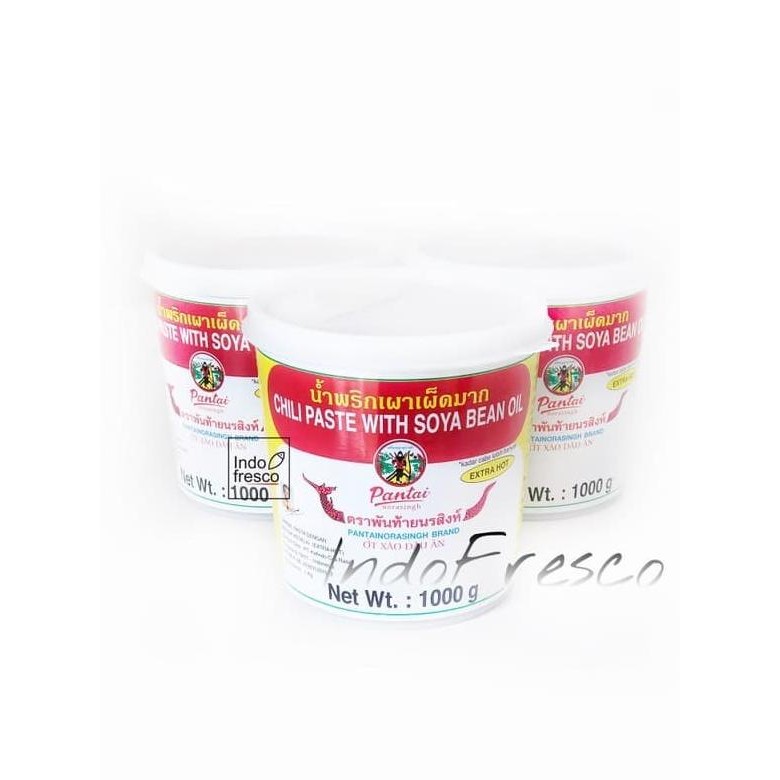 

Murah Pantai Norasingh Chili Paste With Soya Bean Oil- Sambal Pasta Thai 1Kg