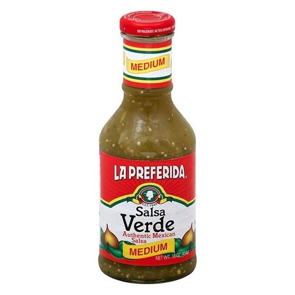 

Promo La Preferida Salsa Verde Medium Sauce 454Gr