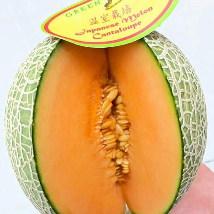 

Murah Buah Melon Cantalope Orange Jepang Ukuran 1 Kg