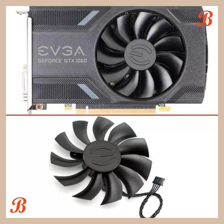 [SRP] fan kipas Gtx 950 960 1060 EVGA mini ITX single fan 87mm 4pin
