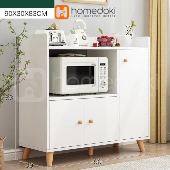Bufet Rak Dapur Rak Multifungsi / Bufet Minimalis / Lemari Multifungsi/Kitchen Cabinet / Lemari Dapu
