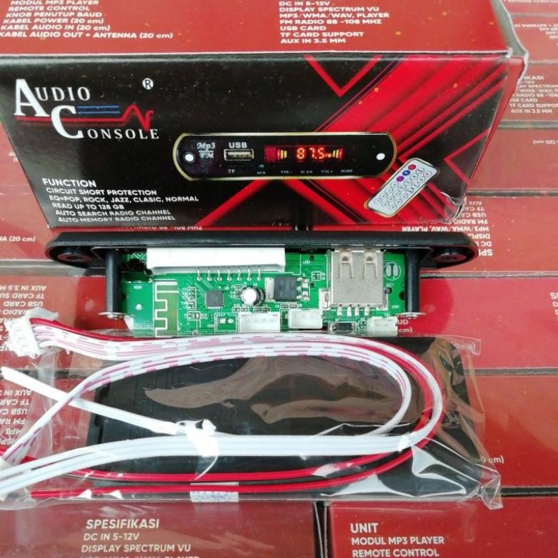 MP3 BLUETOOTH AUDIO CONSOLE