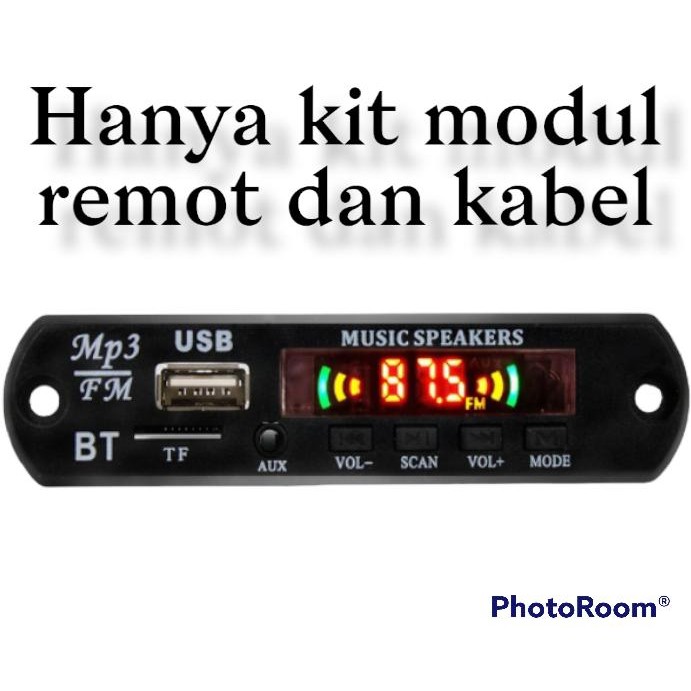 MP3 PLAYER RAKITAN BLUETOOTH SIAP PAKAI