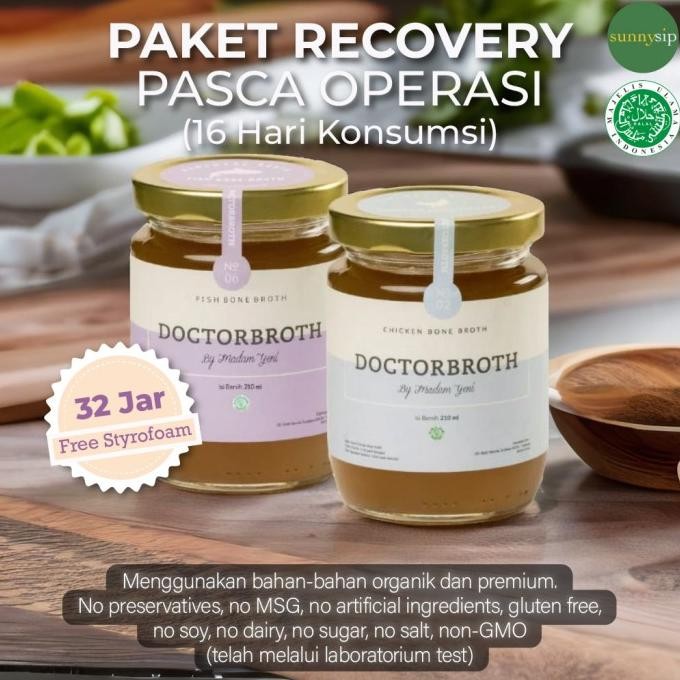 

Promo Doctor Broth - Paket Recovery Pasca Operasi (16 Hari Konsumsi)